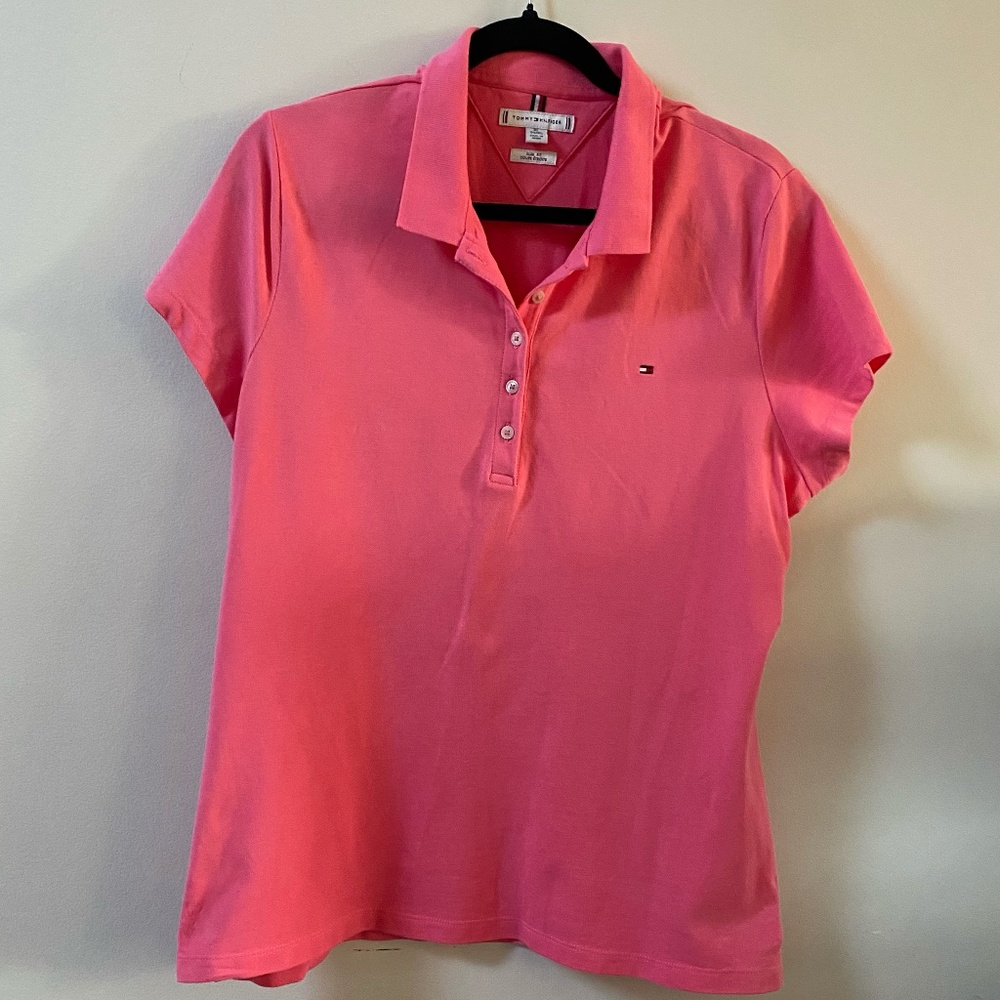 Tommy Hilfiger Women's Slim Fit Polo shirt size XL